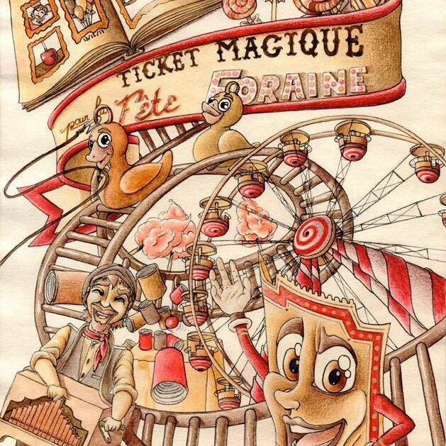 Fiche Spectacle – Ticket magique Fête Foraine